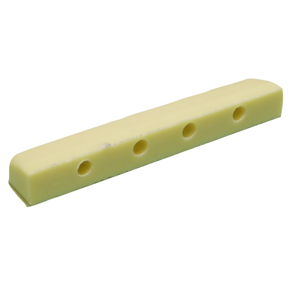 thumbnail image 2 of Black Dog Music 12-String Guitar Top Nut – 48mm X 6mm – Choice Of Black, White, Or Ivory 2 of 5