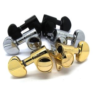 Wilkinson WJ303 Machine Heads – 3+3 Set | Chrome, Black, or Gold