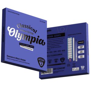 Olympia ART-C2443/NF Classical Guitar Strings – Silver & Fluorocarbon