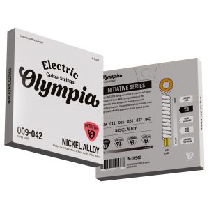Olympia Electric Guitar Strings 09-42 and 10-46 – Nickel-Plated Steel