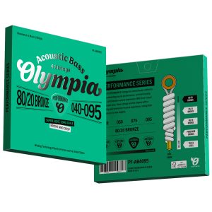 Olympia Acoustic Bass Strings 40-95 Back Packaging