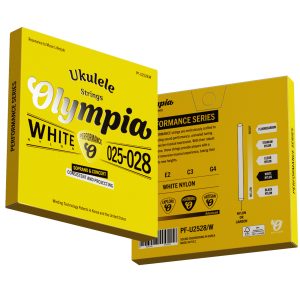 Olympia PF-U2528/W White Nylon Ukulele Strings – Performance Series