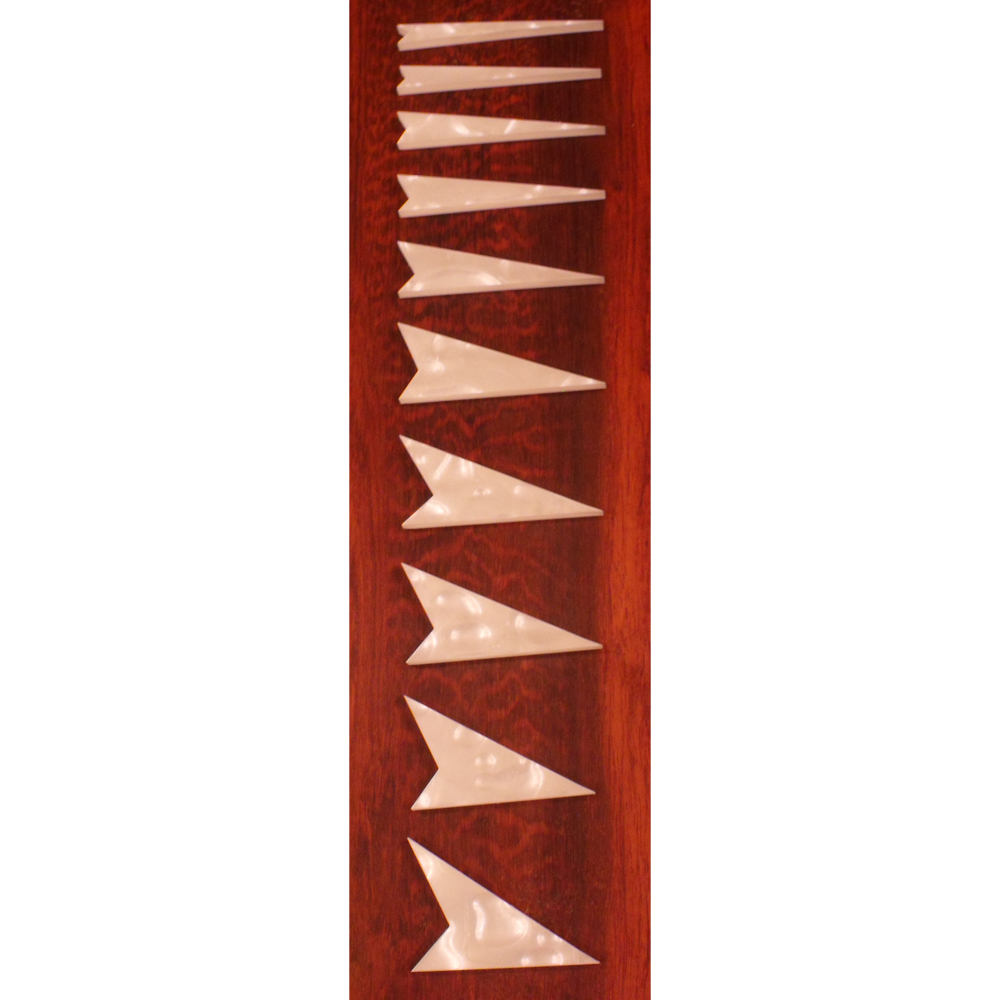 Arrow Shaped Fingerboard Inlays