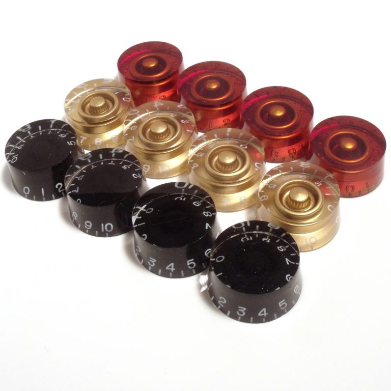 Les Paul Guitar Knob notched edge